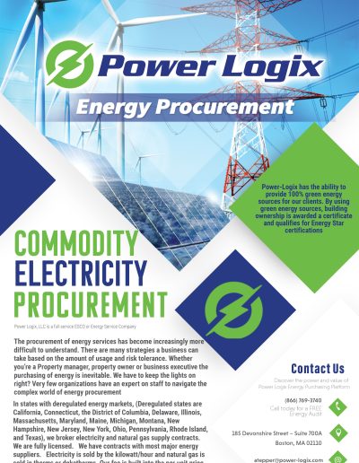 power logix energy procurement sheet