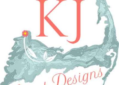 kj floral design logo
