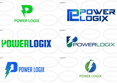 power Logix logo concepts